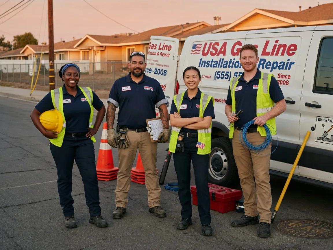Gas Line Installation company in Goodells, MI